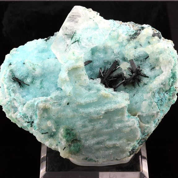 Atacamite, Gypse, Chrysocolle. 1308.0 ct.