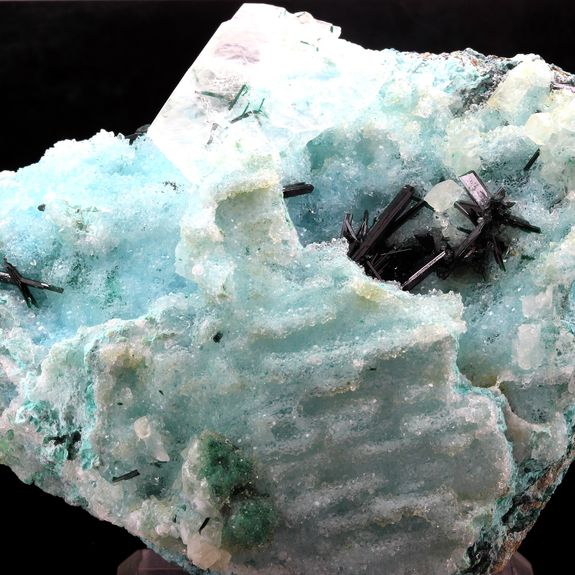 Atacamite, Gypse, Chrysocolle. 1308.0 ct.