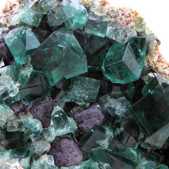 Fluorite + Galena.