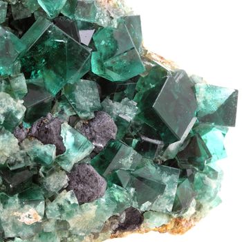 Fluorite + Galena.