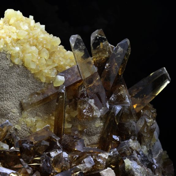 Baryte, Calcite.