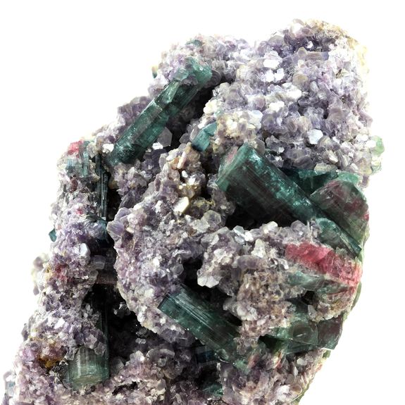 Tourmaline + Lepidolite.