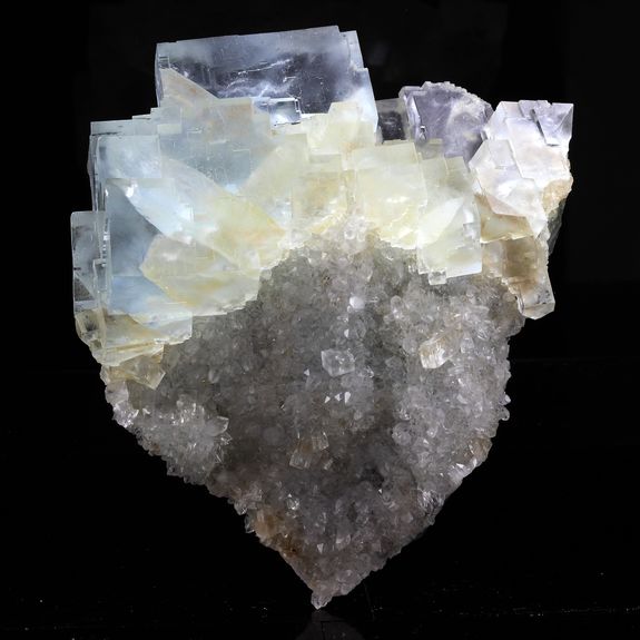 Fluorite + Quartz.