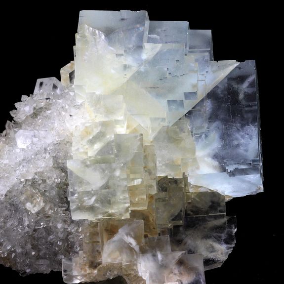 Fluorite + Quartz.