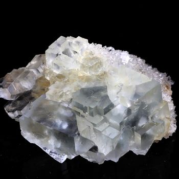 Fluorite + Quartz.