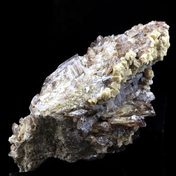 Axinite + Prehnite. 763.5 ct.