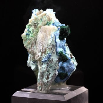 Shattuckite + Malachite.