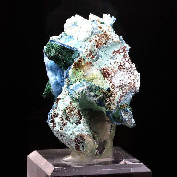 Shattuckite + Malachite.