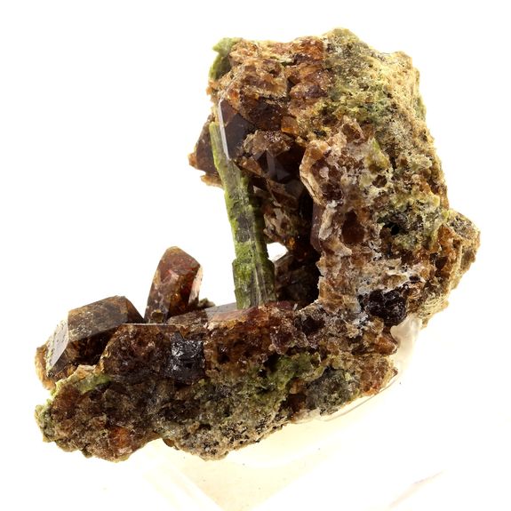 Grossular garnet + Epidote.