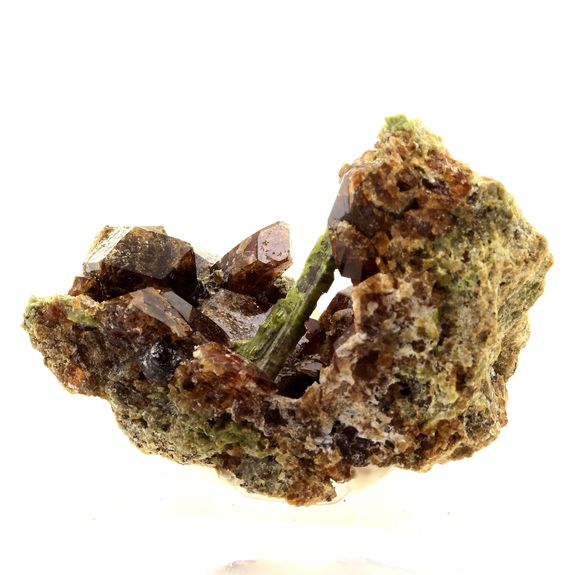 Grossular garnet + Epidote.