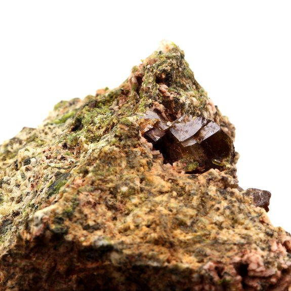 Titanite (Sphene), Epidote. 245.0 ct.