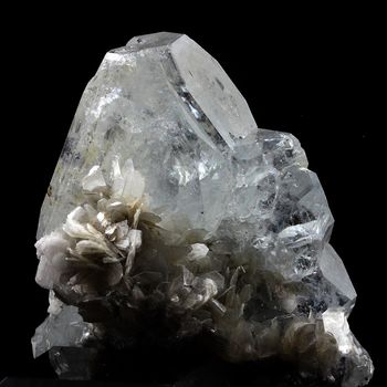 Goshenite, Muscovite.