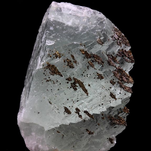 Fluorite + Pyrite.