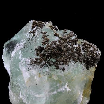 Fluorite + Pyrite. 169.0 ct.