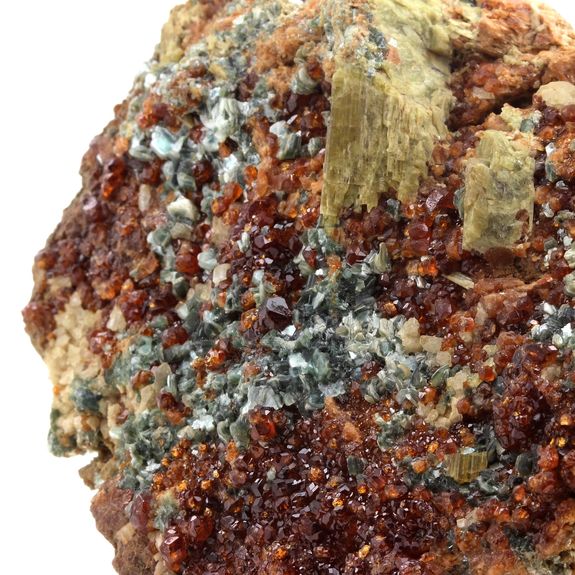 Hessonite garnet.