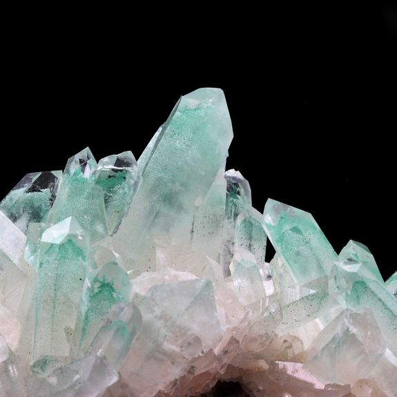 Quartz, Fuchsite.