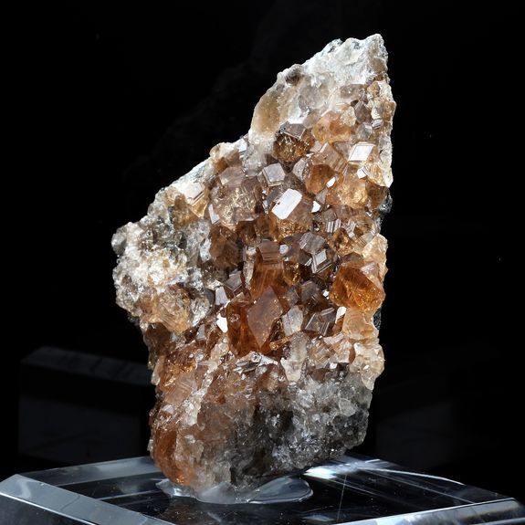 Hessonite garnet.