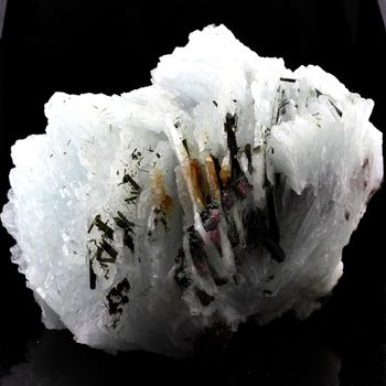 Cleavelandite + Tourmaline. 7383.5 ct (1.47 kg).