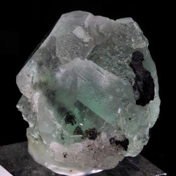Fluorite, Pyrite.
