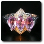 Purple Amethyst Ring