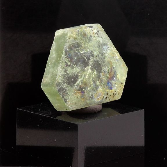 Green Beryl (polished slice).