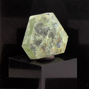 Green Beryl (polished slice).
