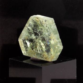 Green Beryl (polished slice).
