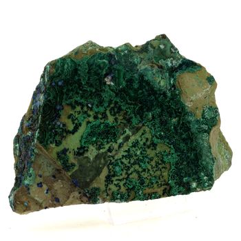 Cornetite + Chrysocolle. 1108.0 ct.