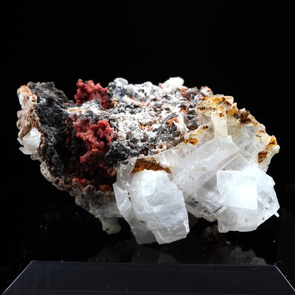 Cinnabar, Baryte.