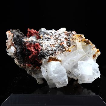 Cinnabar, Baryte.