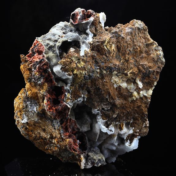 Cinnabar, Baryte.