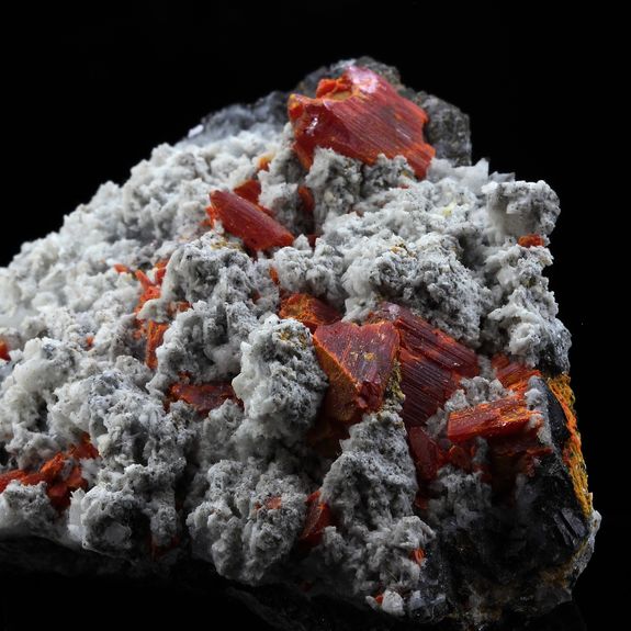 Quartz, Realgar.