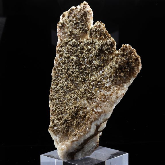 Arsenatian Vanadinite + Calcite.