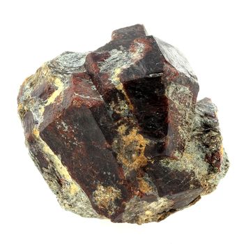 Almandine garnet.