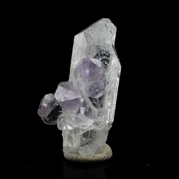 Amethyst on Danburite.