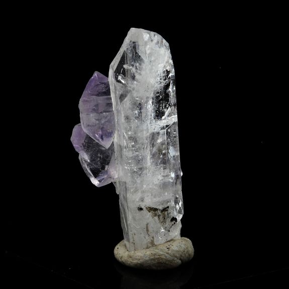 Amethyst on Danburite.