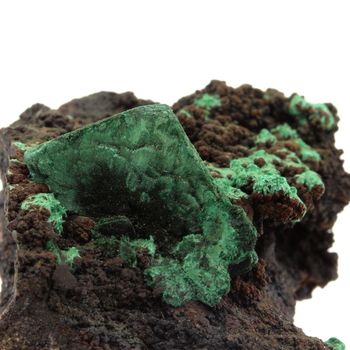 Malachite on Limonite.