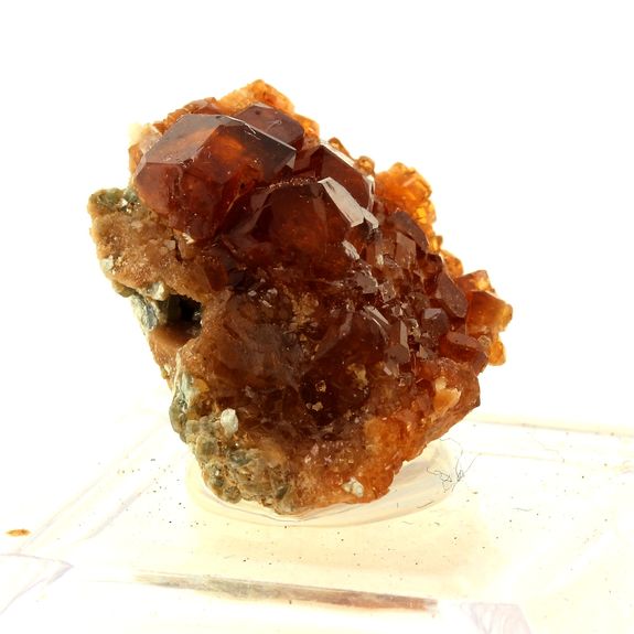 Hessonite garnet.