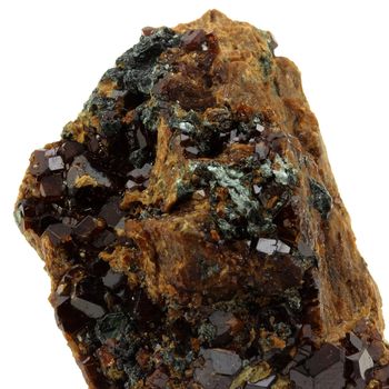 Grossular garnet.