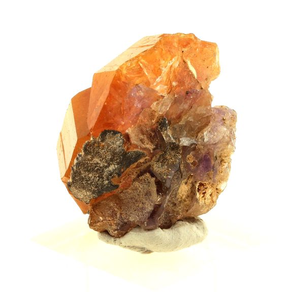 Hematoide Quartz + Amethyst.