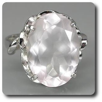 PINK QUARTZ RING