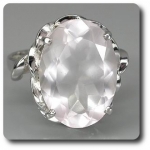 PINK QUARTZ RING