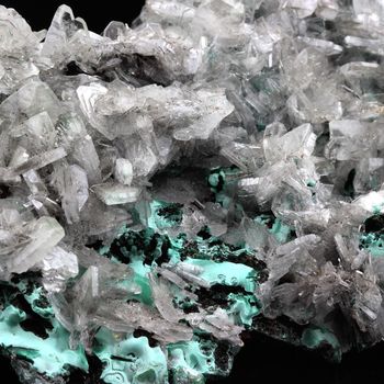 Malachite + Baryte. 1551.5 ct.