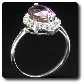 Purple Amethyst Ring
