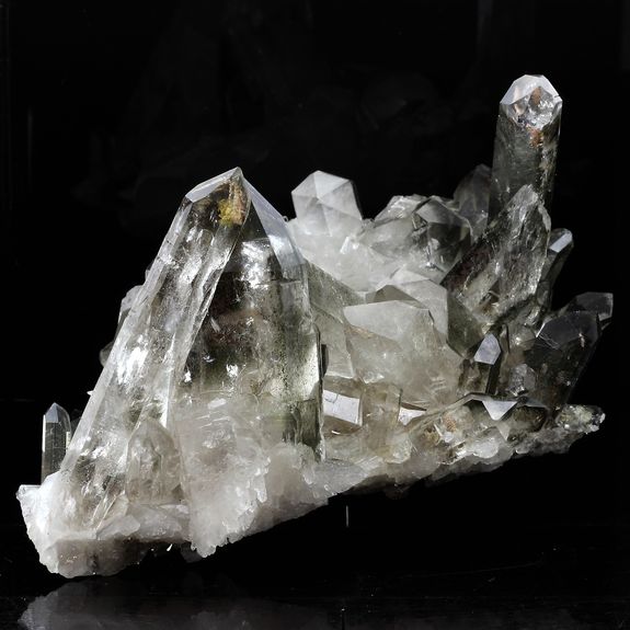 Quartz, Chlorite.