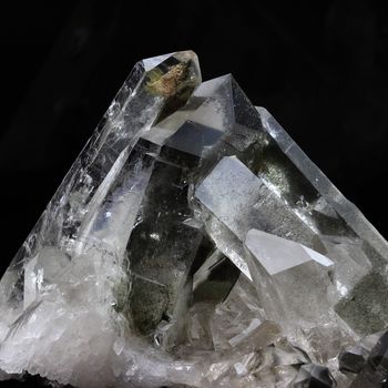Quartz, Chlorite.