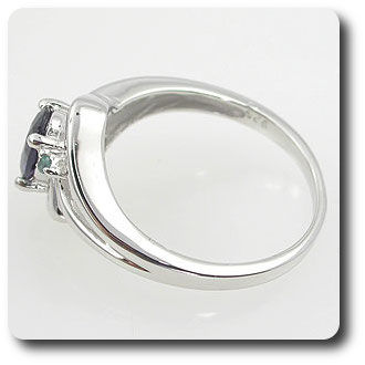 Purple Spinel & Alexandrite Ring