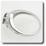 Purple Spinel & Alexandrite Ring