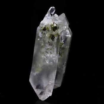 Quartz, Epidote, Byssolite. 54.5 ct.