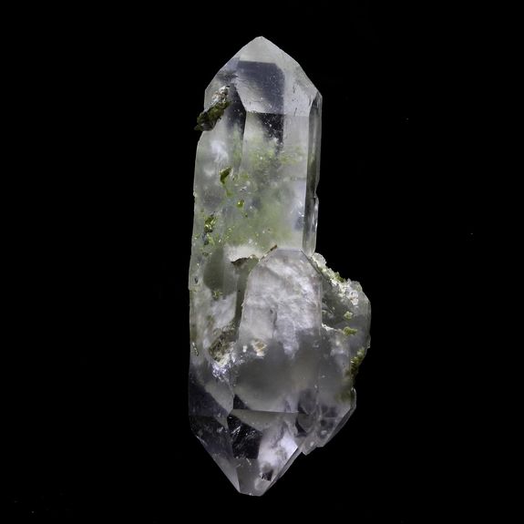 Quartz, Epidote, Byssolite. 34.0 ct.